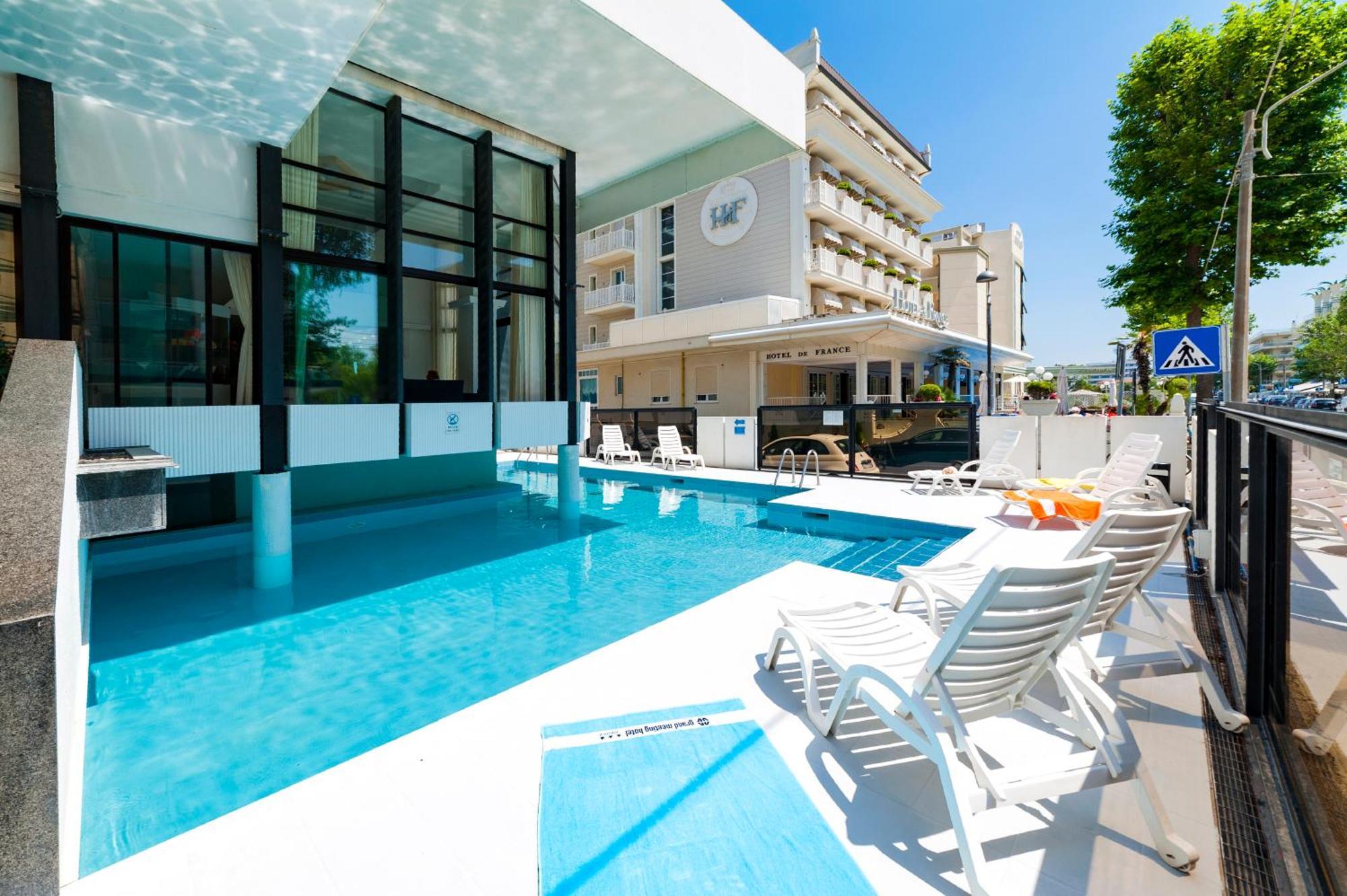 Grand Meeting Hotel Rimini Kültér fotó